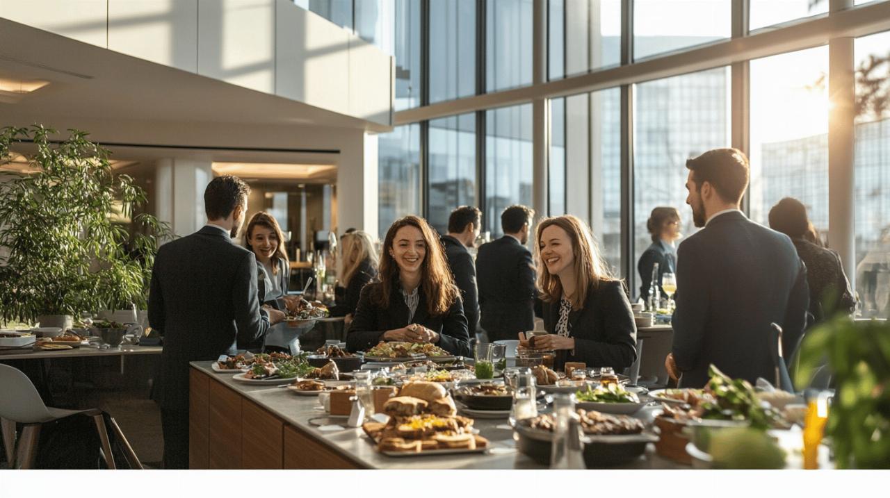 Comment transformer un simple lunch entre collegues en opportunite professionnelle